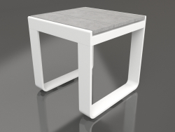 Mesa de centro 42 (DEKTON Kreta, Blanco)