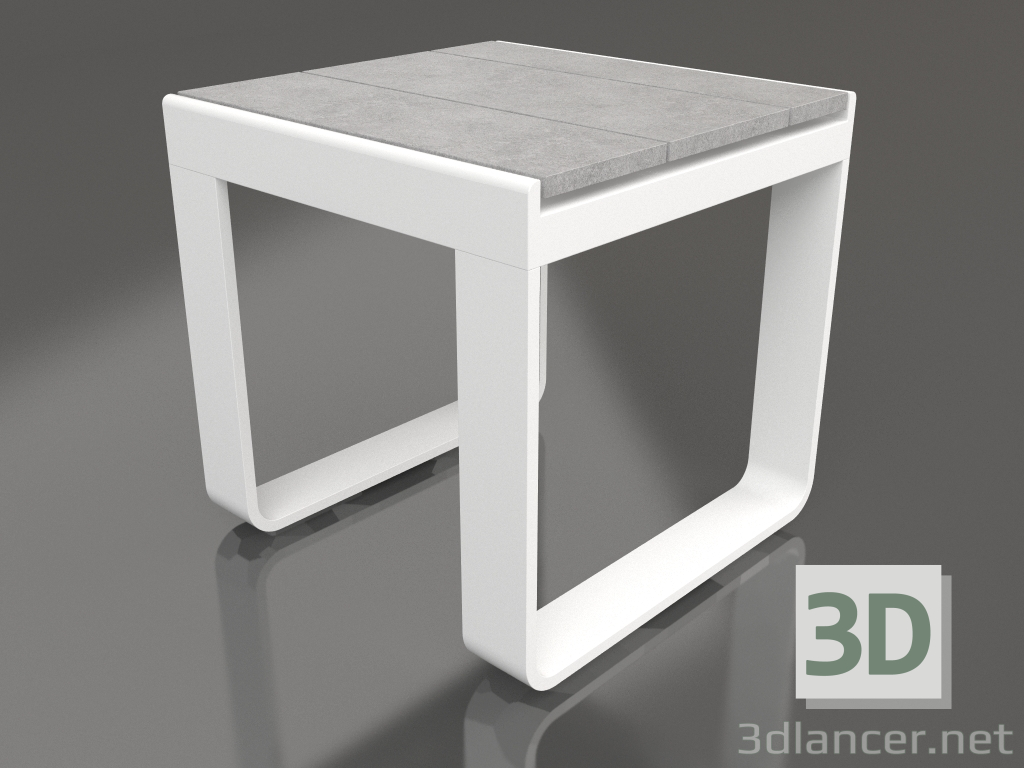 3d модель Кофейный столик 42 (DEKTON Kreta, White) – превью