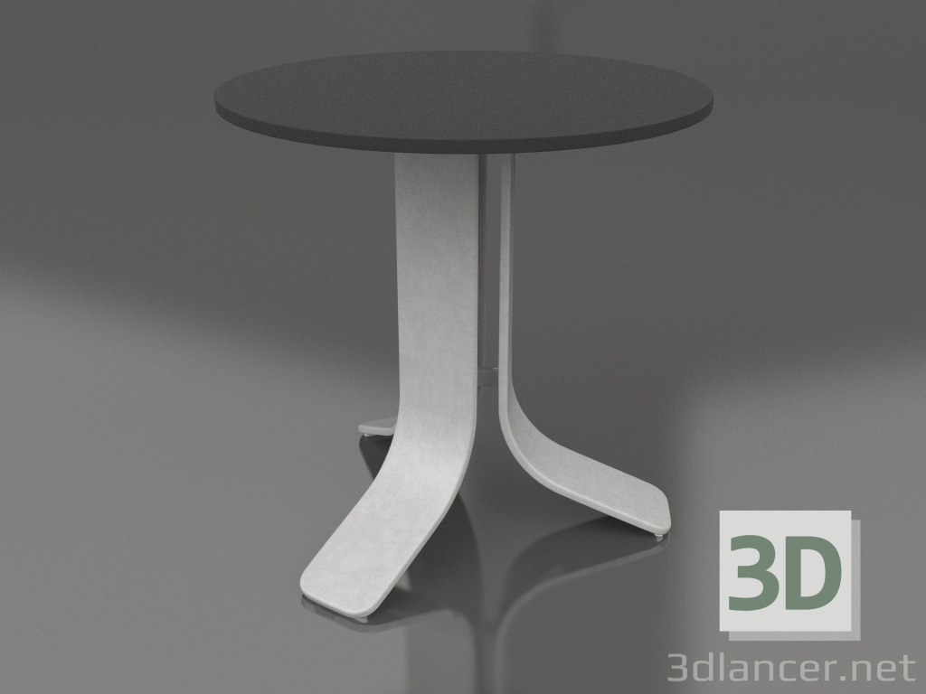 3d модель Стол кофейный Ø50 (Agate grey, DEKTON Domoos) – превью