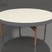 Modelo 3d Mesa de centro redonda Ø90x36 (Antracite, DEKTON Danae) - preview