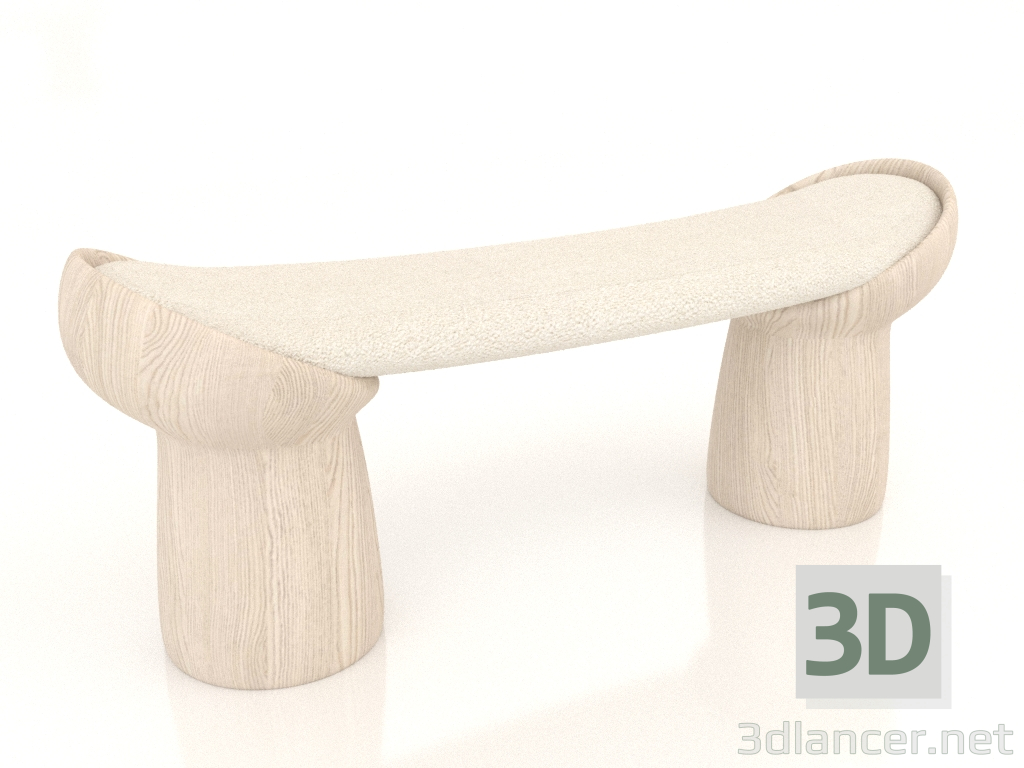 modello 3D Panca SONIA - anteprima