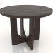 3d model Dining table ROUND Ø 1000 mm (ash walnut) - preview