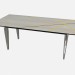 3d model Table rectangular 1, Janet - preview