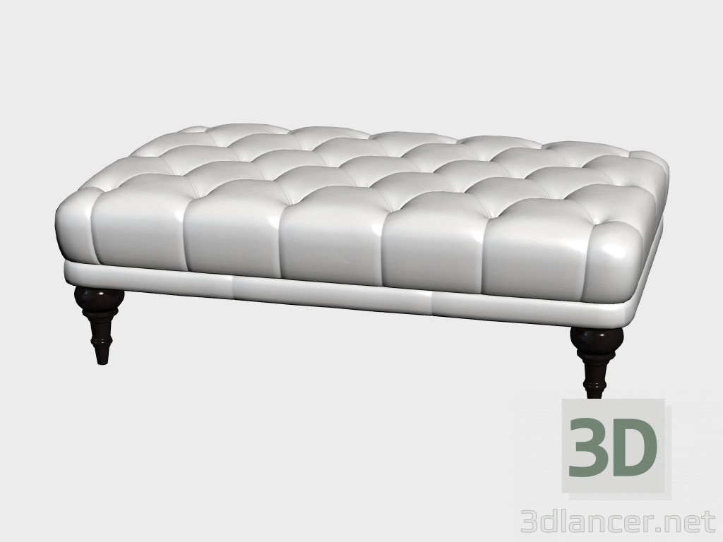 3d model puf Chester - vista previa