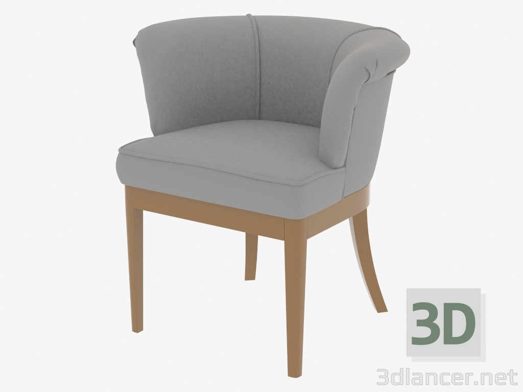 modello 3D POMON1 poltrona - anteprima