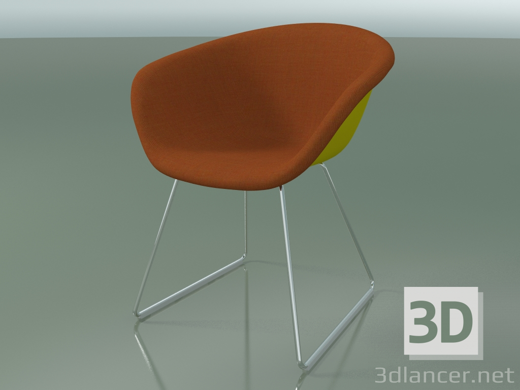 3d model Silla 4210 (sobre patines, con moldura delantera, PP0002) - vista previa