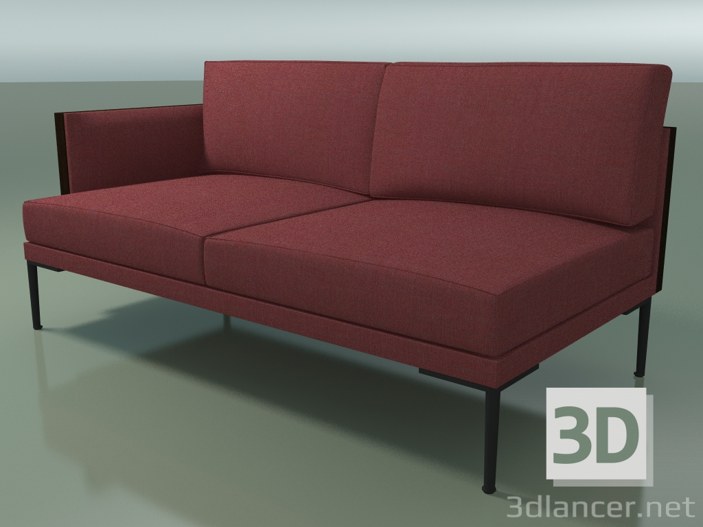 3D modeli Uç modülü 5230 (sağdaki kolçak, Wenge) - önizleme