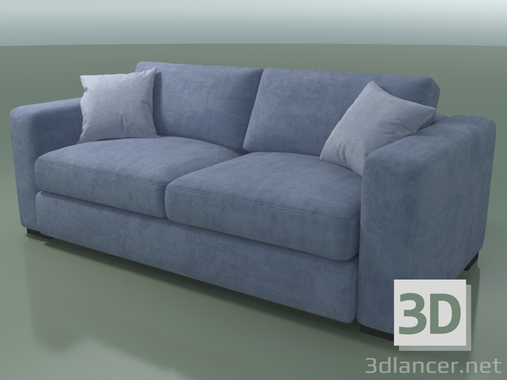 Modelo 3d Sofá-cama duplo - preview