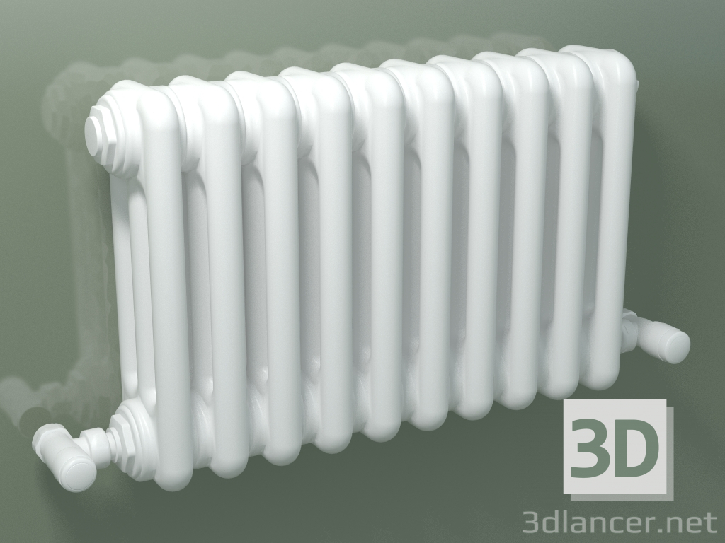 Modelo 3d Radiador tubular PILON (S4H 3 H302 10EL, branco) - preview