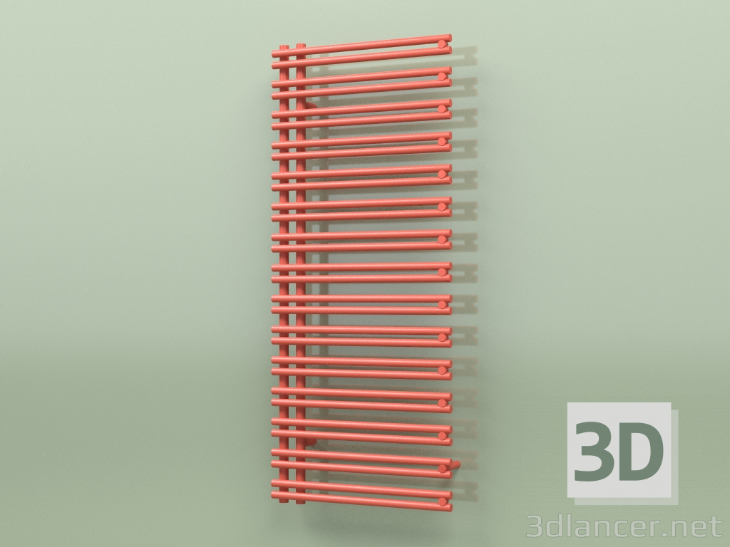 3d model Heated towel rail - Ratea (1200 x 500, RAL - 2002) - preview