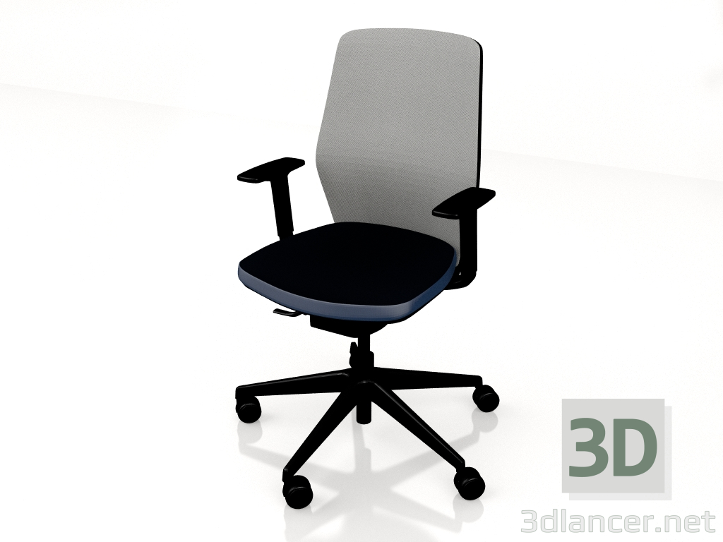 3d model Silla de oficina Evo EV01 - vista previa