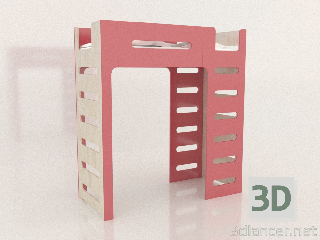 Modelo 3d Cama alta MOVE GR (FEMGR0) - preview