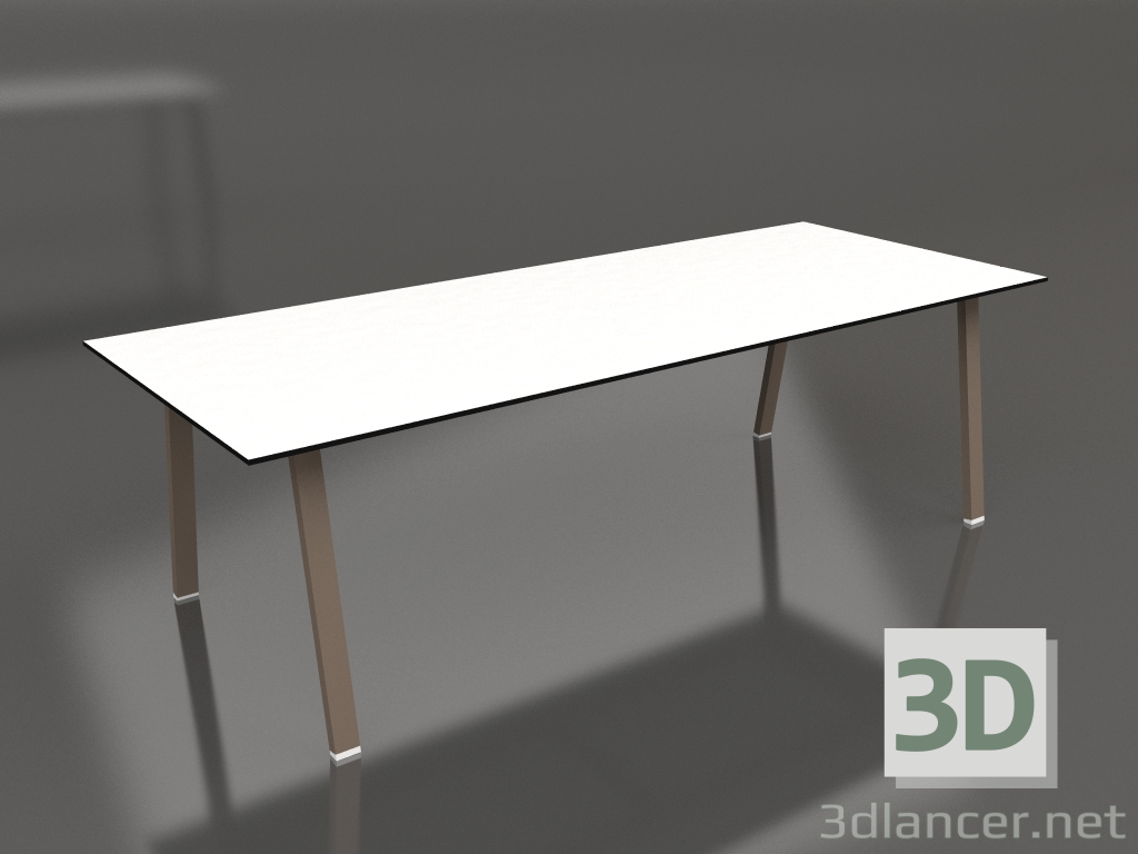 3d model Mesa de comedor 250 (Bronce, Fenólico) - vista previa