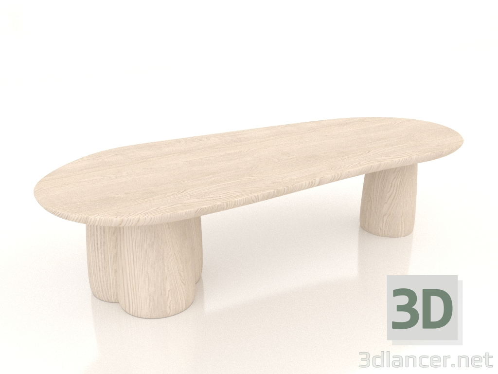 3D Modell Langer Couchtisch SONIAH - Vorschau