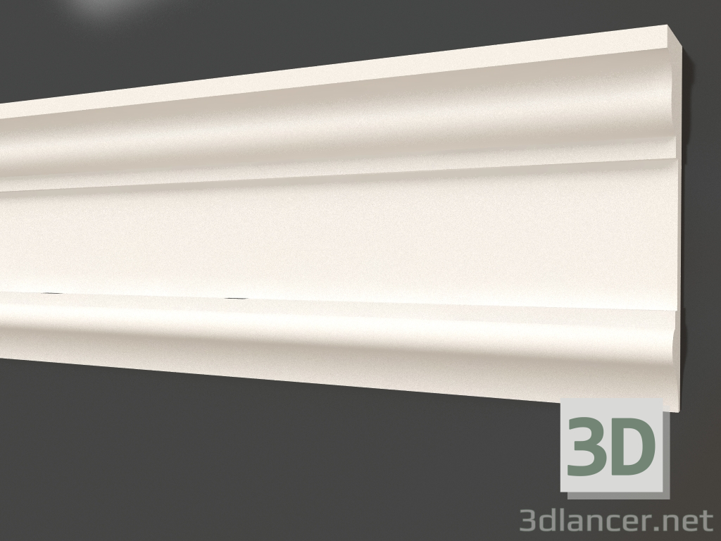 3D modeli Alçı kalıplama LG 093 (175x45) - önizleme