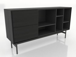 Armoire 1 1600x400 mm (noir RAL 9005)