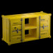 TV Tische LOFT TV CONTAINER (4 Farben) 3D-Modell kaufen - Rendern