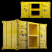 TV Tische LOFT TV CONTAINER (4 Farben) 3D-Modell kaufen - Rendern