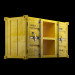 TV Tische LOFT TV CONTAINER (4 Farben) 3D-Modell kaufen - Rendern