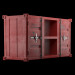 TV Tische LOFT TV CONTAINER (4 Farben) 3D-Modell kaufen - Rendern