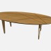 Modelo 3d Mesa oval, Janet - preview