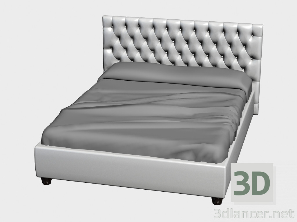 modello 3D Letto Chester 2 (178) - anteprima