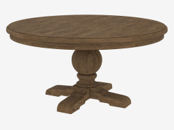 Стіл обідній круглий 60 "ROUND TRESTLE TABLE (8831.1001.L)