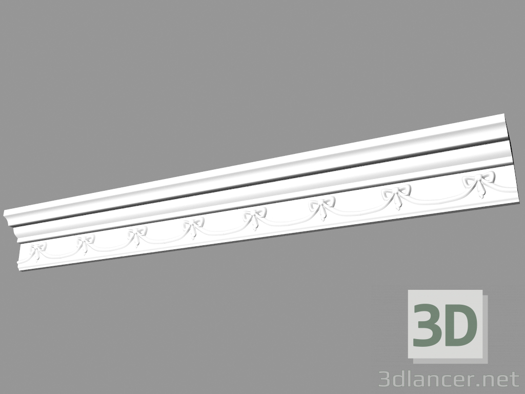 Modelo 3d Cornija moldada (КФ26) - preview