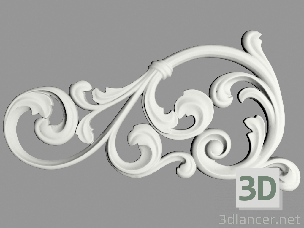 3d model Decoración de pared (Ф149) - vista previa