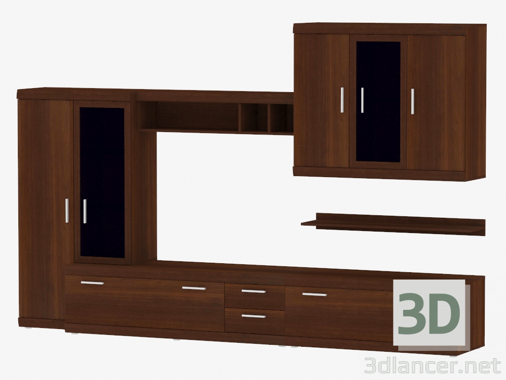 3d model Muro (TIPO 100) - vista previa