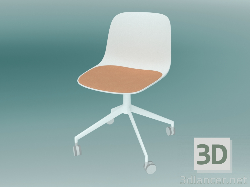 3d model Chair with castors SEELA (S342) - preview