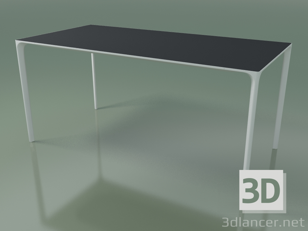 3D modeli Dikdörtgen masa 0802 (H 74 - 79x160 cm, laminat Fenix F06, V12) - önizleme