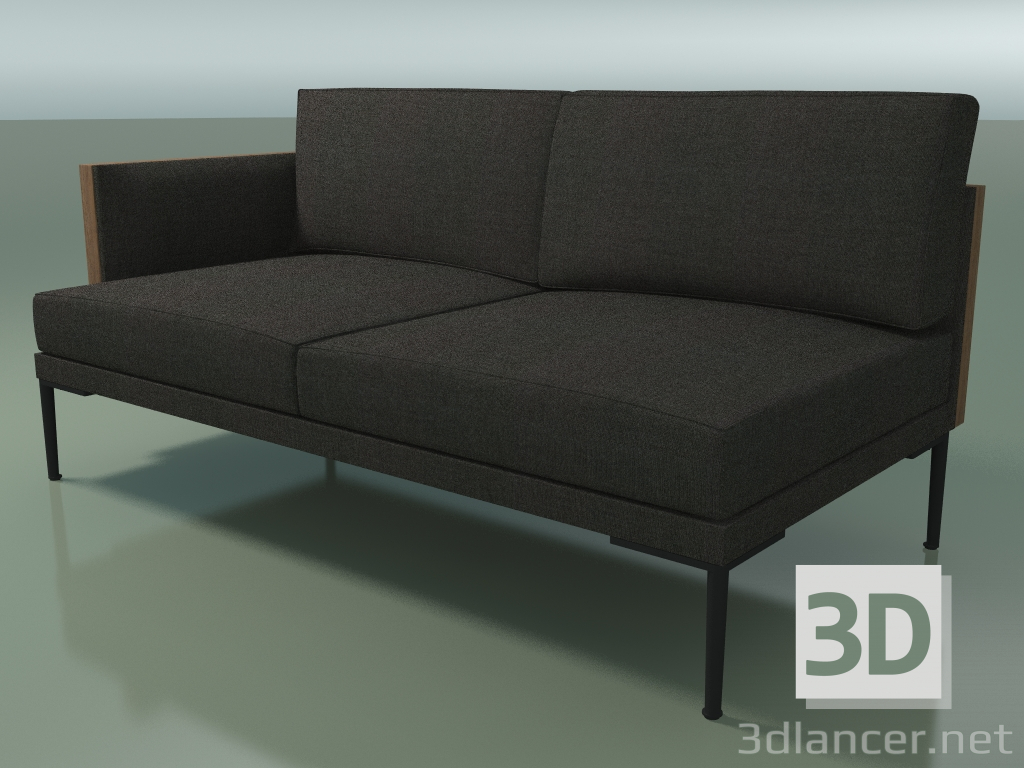 3D modeli Uç modülü 5230 (sağ kolçak, Ceviz) - önizleme