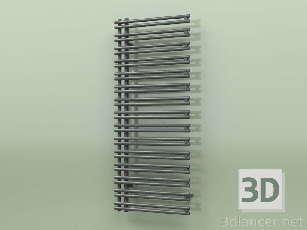 Modelo 3d Toalheiro aquecido - Ratea (1200 x 500, RAL - 9005) - preview