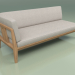 3d model Right sofa module 005 - preview