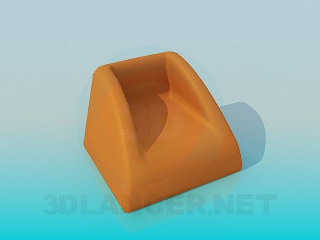 3d model Sillón - vista previa