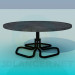 3d model Round table - preview