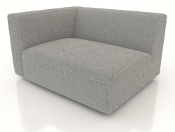 Sofa module 1 seater (XL) 103x100 with armrest on the left