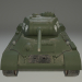 modèle 3D de T-34-85 RUDÉ acheter - rendu