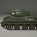 modèle 3D de T-34-85 RUDÉ acheter - rendu