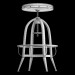 3d CHAIR LOFT INDUSTRIAL ROTATIVE PIN model buy - render