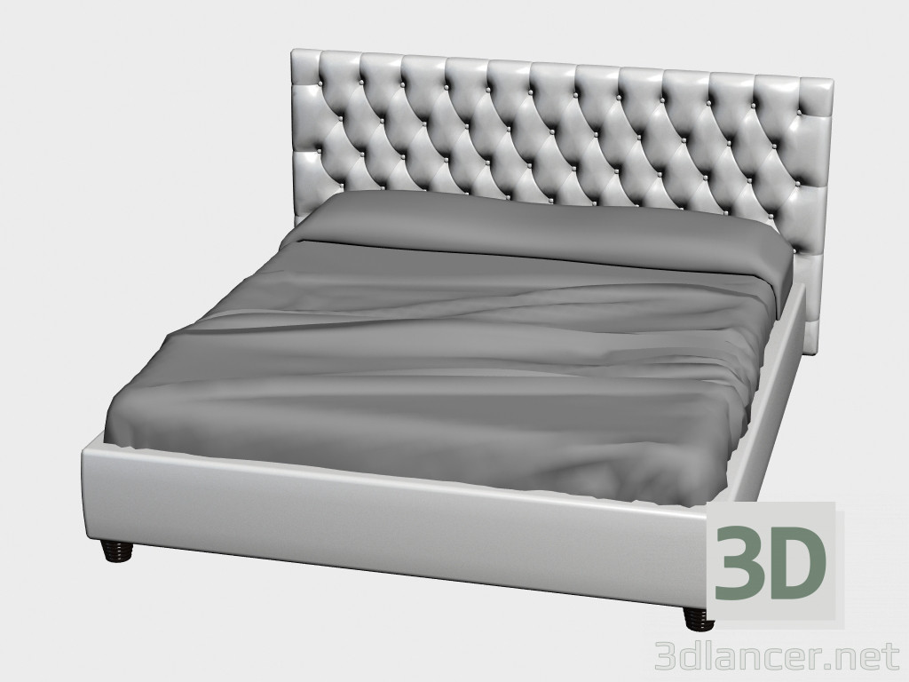 modello 3D Letto Chester 2 (198) - anteprima