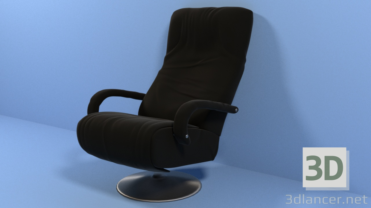 3d model Silla de oficina - vista previa