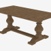 3d модель Стол обеденный 72" NEW TRESTLE TABLE (8831.1003.S) – превью