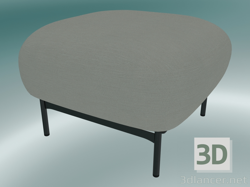 modello 3D Sistema di sedute modulare Isole (NN1, pouf) - anteprima