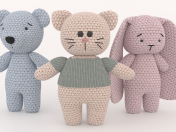 Knitted toys