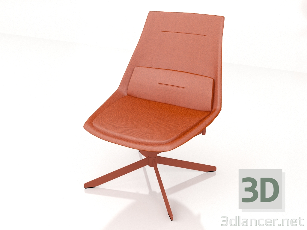 modèle 3D Fauteuil Franck F02 - preview