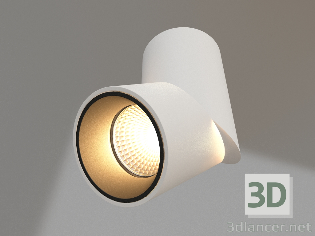 modèle 3D Lampe SP-TWIST-SURFACE-R70-12W Warm3000 (WH-BK, 30 °) (024992(1)) - preview