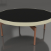 Modelo 3d Mesa de centro redonda Ø90x36 (Ouro, DEKTON Domoos) - preview