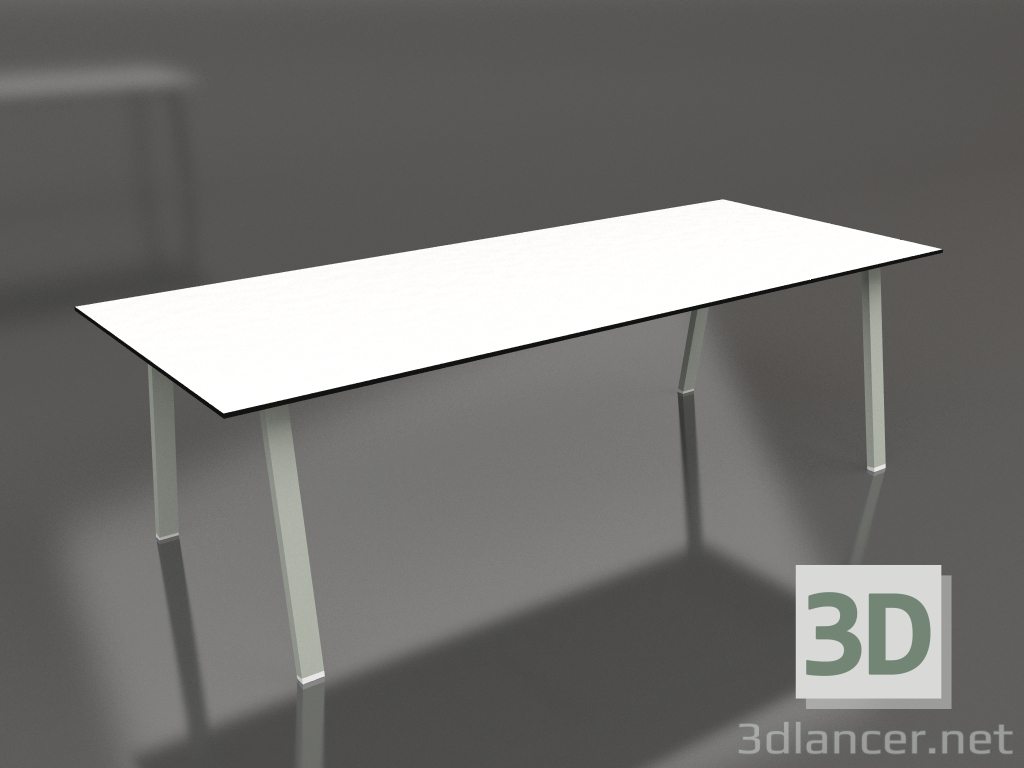 3d model Mesa de comedor 250 (Gris cemento, Fenólico) - vista previa